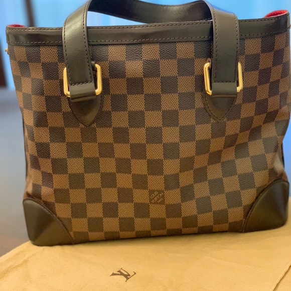Louis Vuitton Damier Ebene Hampstead PM w/Dust Bag - Picture 4 of 16